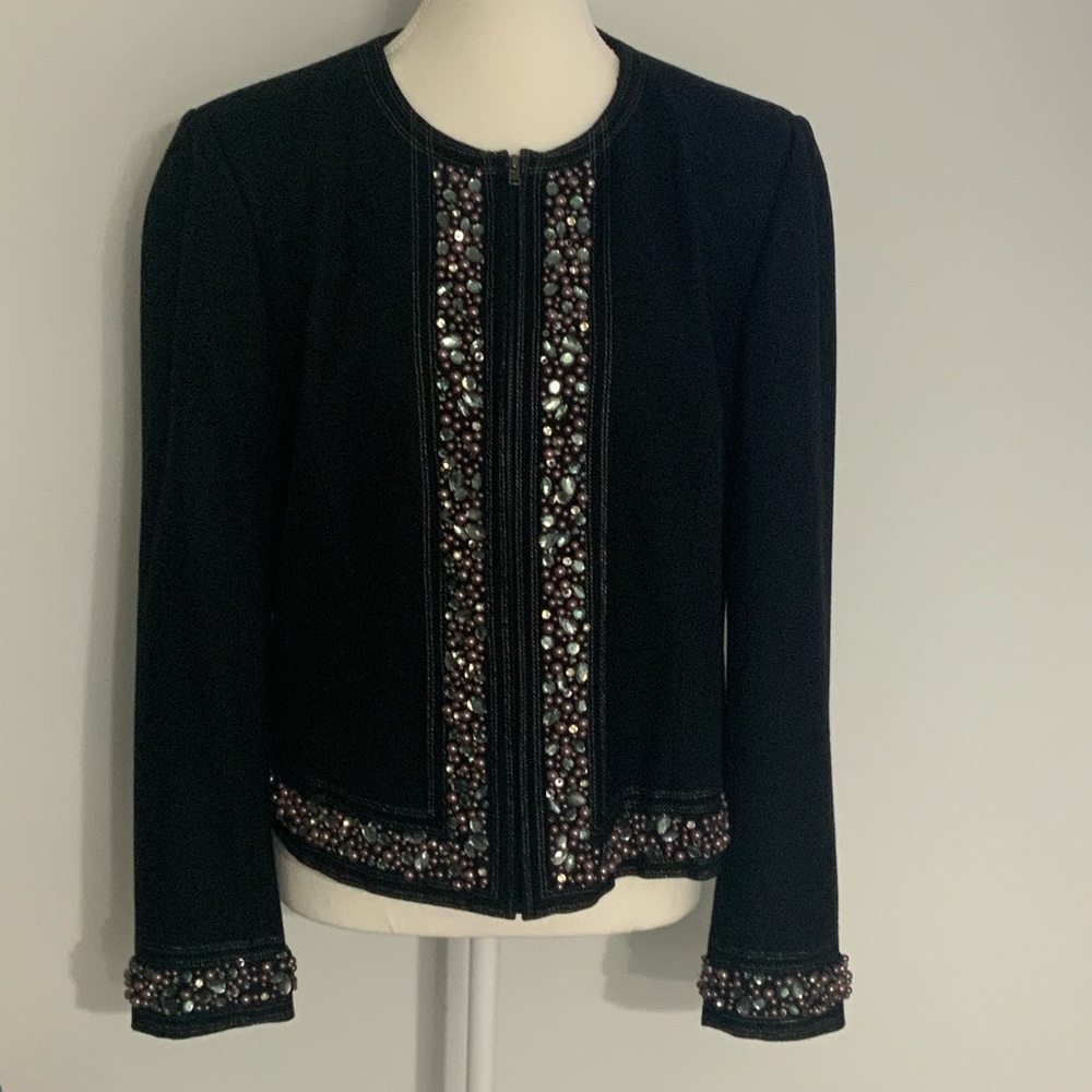 Embellished Black Jacket